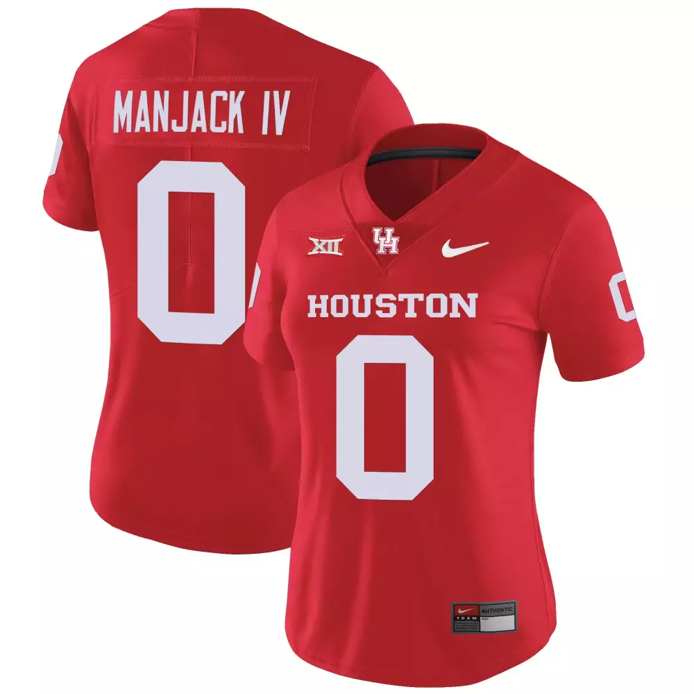 manjack iv light blue youths houston cougars 2023 oilers inspired vapor jersey all stitched