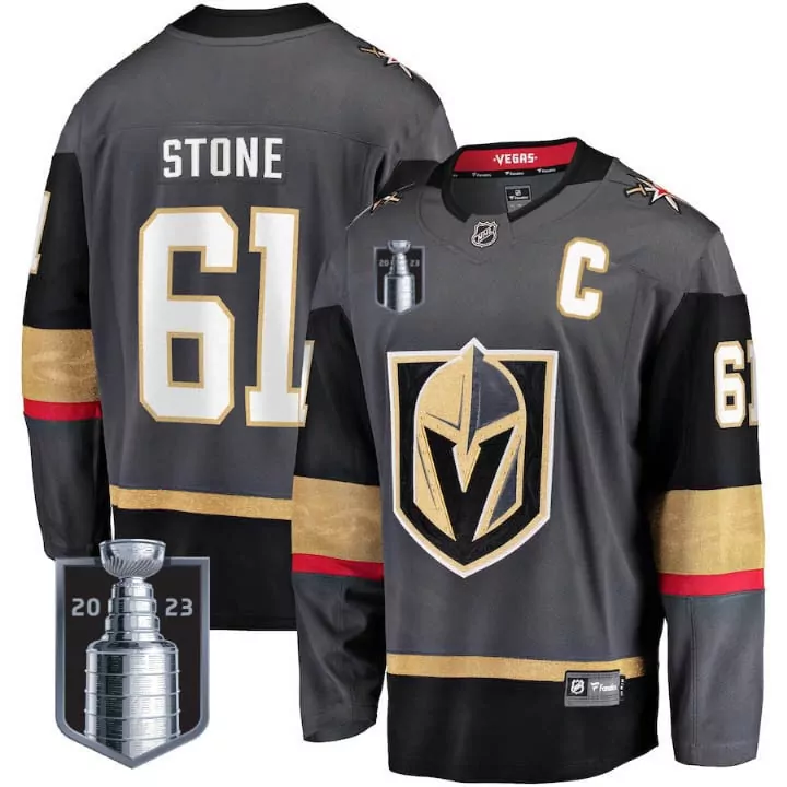 mark stone black mens vegas golden knights 2023 stanley cup final jersey all stitched
