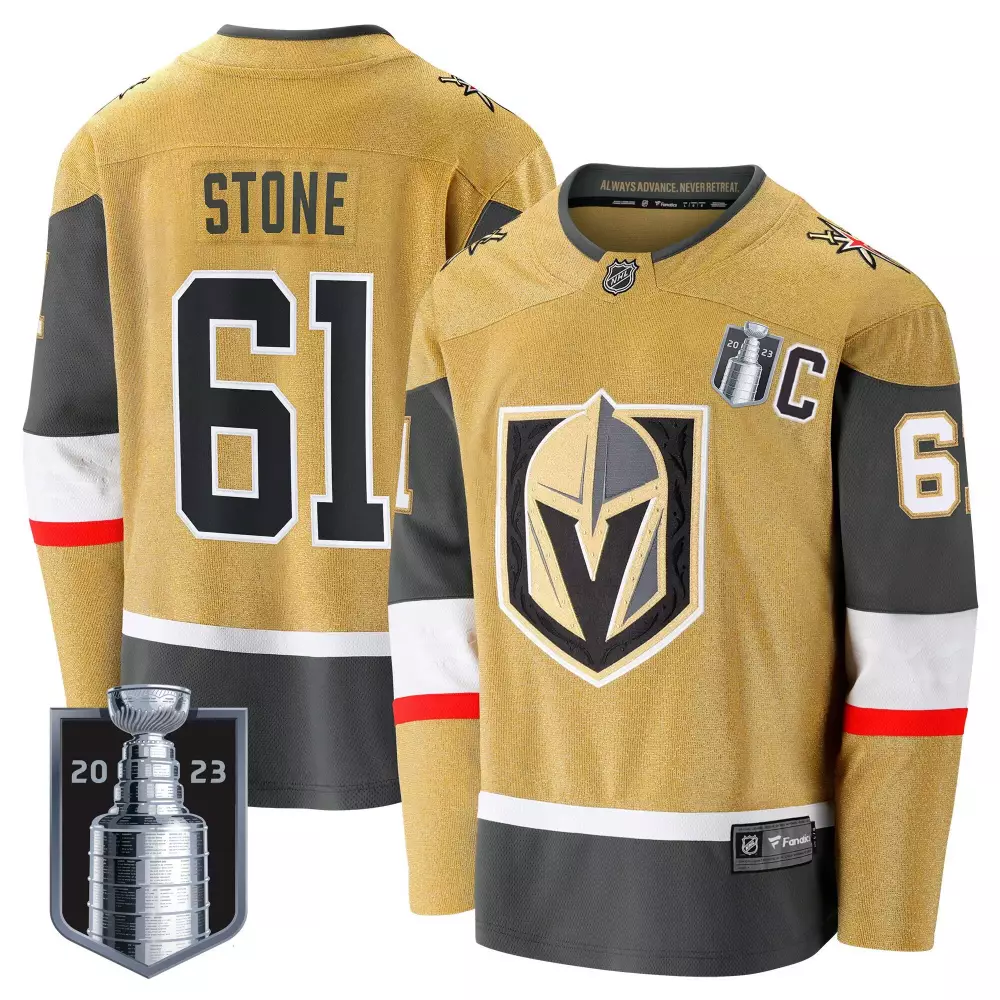 mark stone gold mens vegas golden knights 2023 stanley cup final jersey v2 all stitched