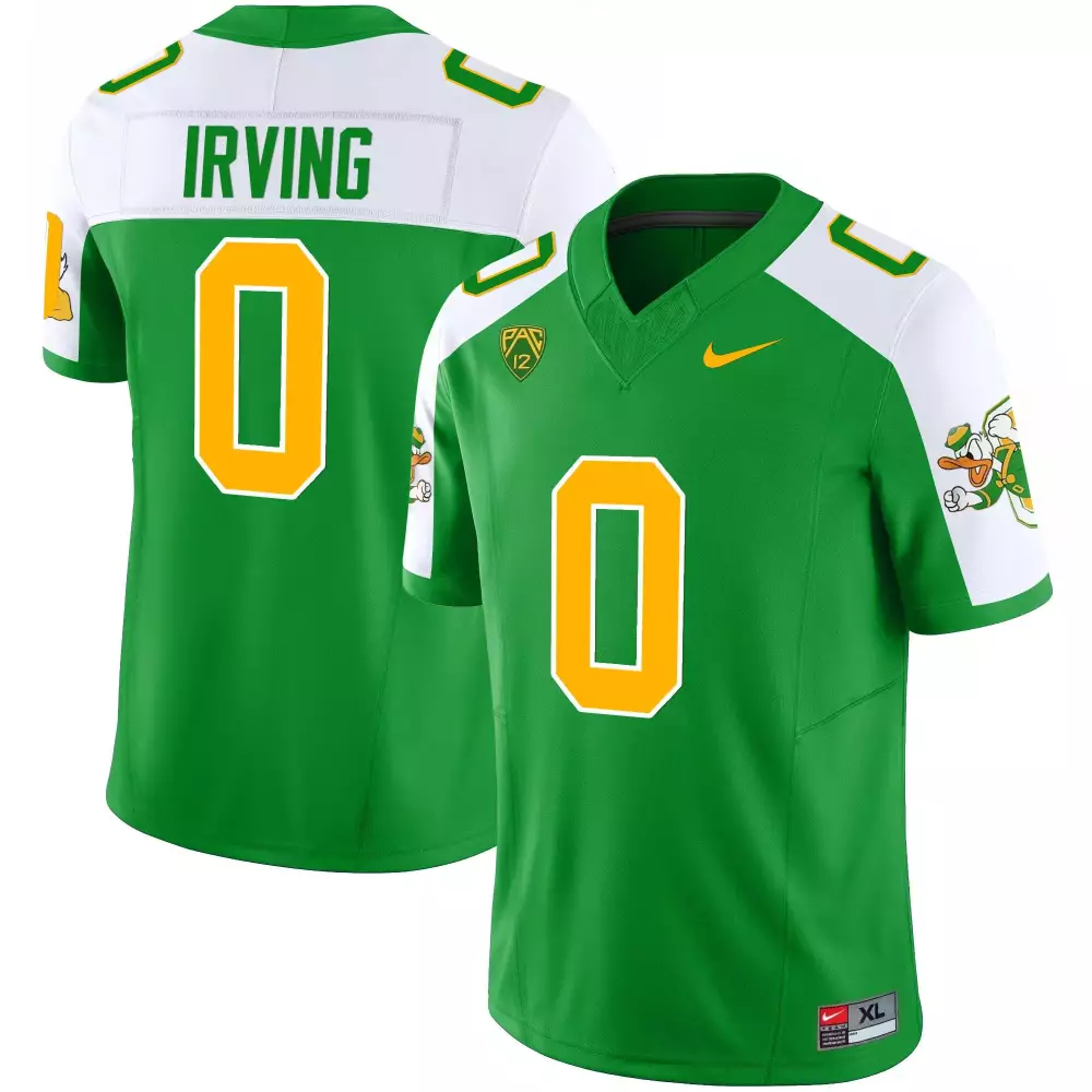 markeise irving black mens oregon ducks ducks mighty oregon ducks 1984 throwback jersey v2 stitched