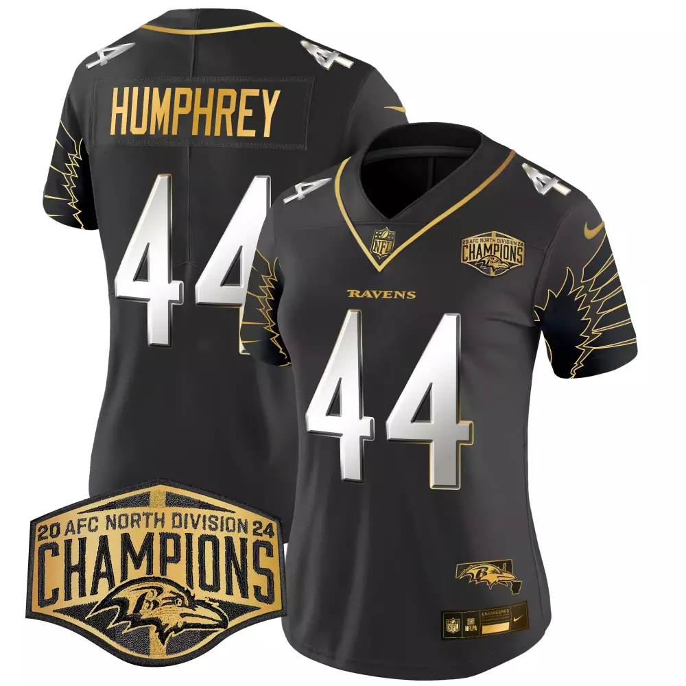 Marlon Humphrey Baltimore Ravens Women's Jacoby Jones Patch Vapor Limited Jersey | Stitched Design | Fan Gear for Women & Youth