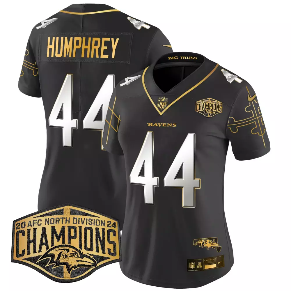 Marlon Humphrey Baltimore Ravens Women's Jacoby Jones Patch Vapor Limited Jersey | Stitched Design | Fan Gear for Women & Youth