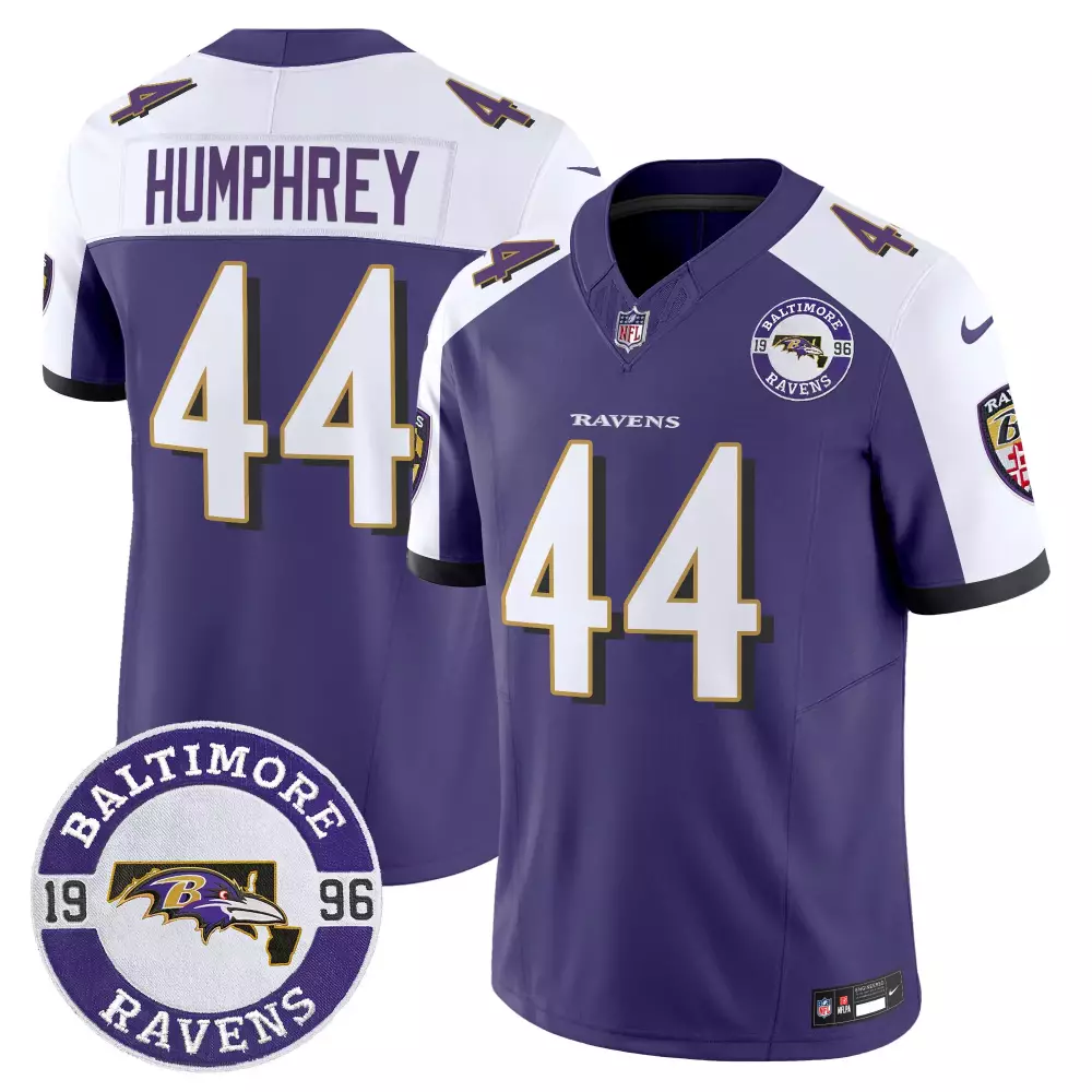 Marlon Humphrey Baltimore Ravens 2024 Pro Bowl Patch Vapor Jersey | Black Limited Edition Stitched Style | For Men, Women & Youth