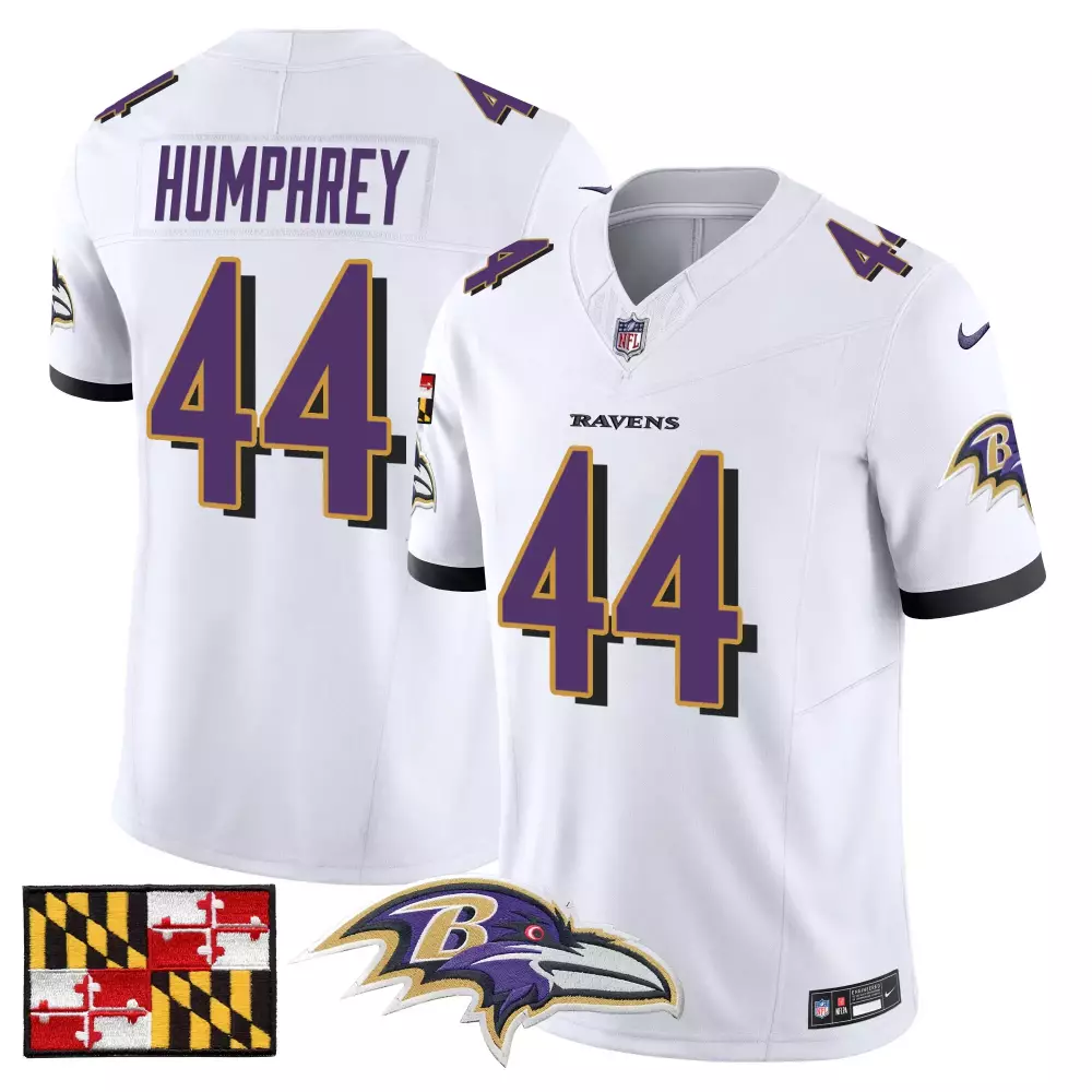 Marlon Humphrey Baltimore Ravens 2024 Maryland Flag Vapor Limited Jersey | Stitched Design | Fan Gear for Men, Women & Youth