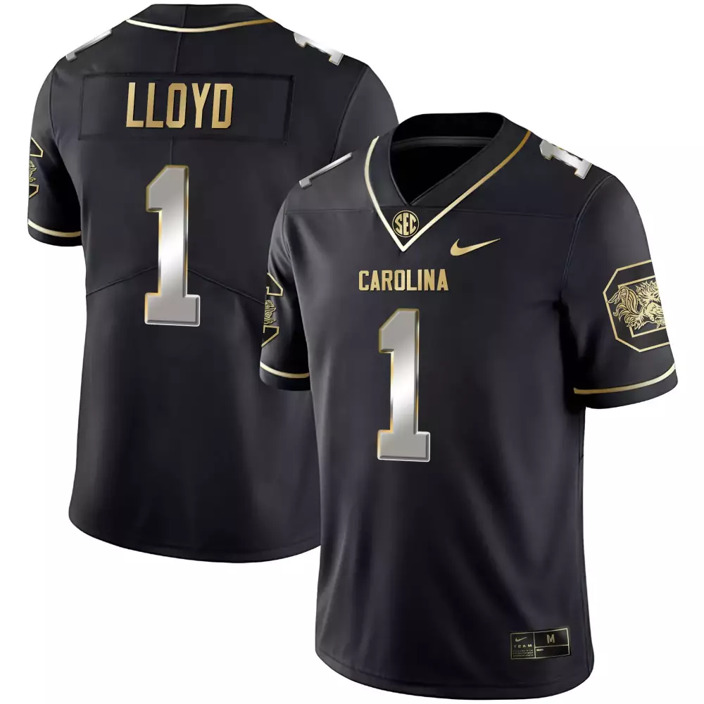 marshawn lloyd black limited mens south carolina gamecocks black limited gold vapor jersey all stitched