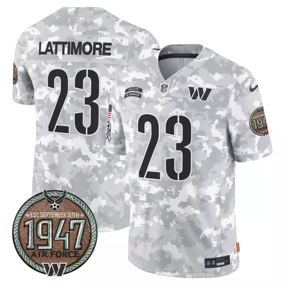 marines men washington commanders 2024 salute to service establishment year patch vapor limited custom jersey all stitch