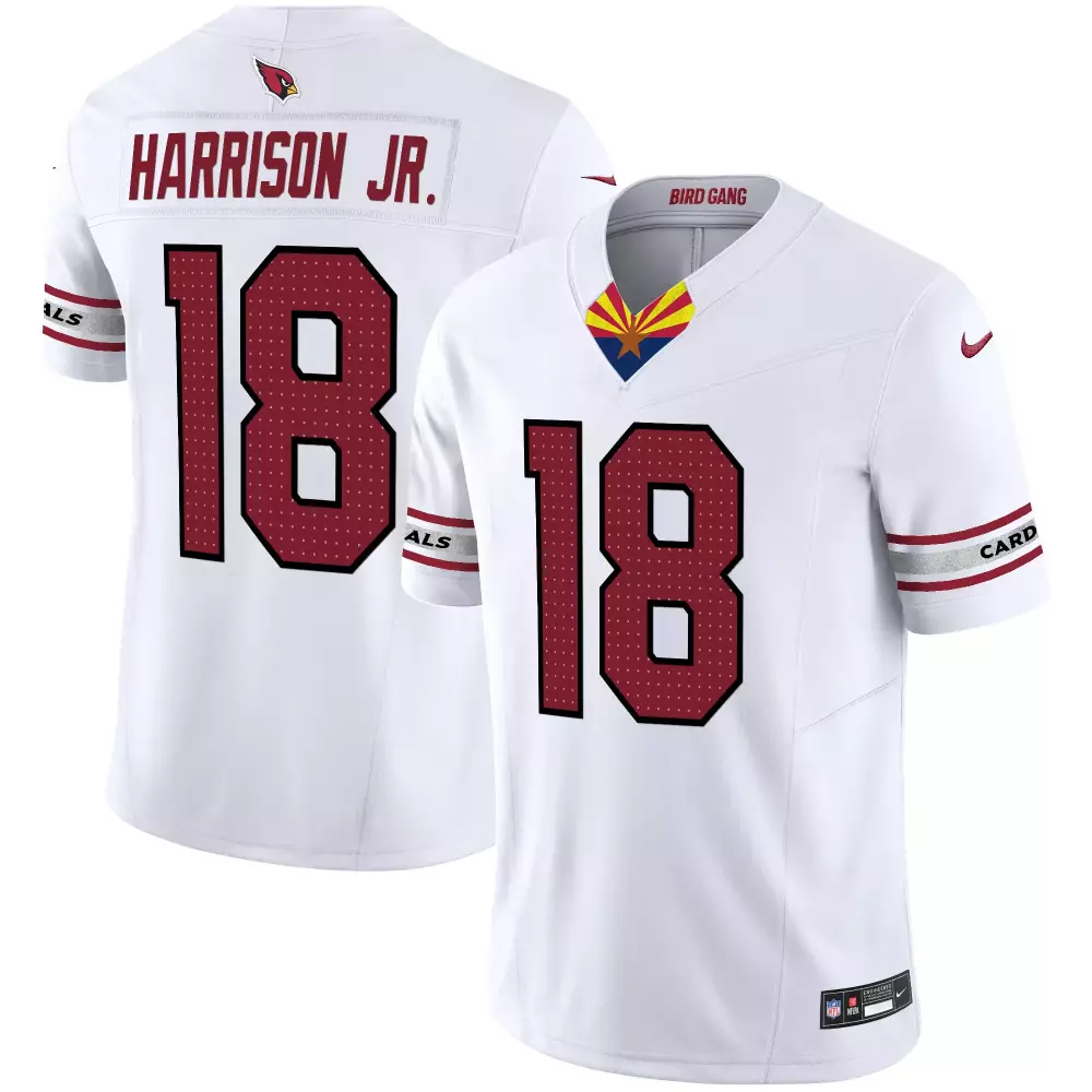 marvin harrison jr white mens arizona cardinals 2024 special vapor limited jersey v2 all stitched