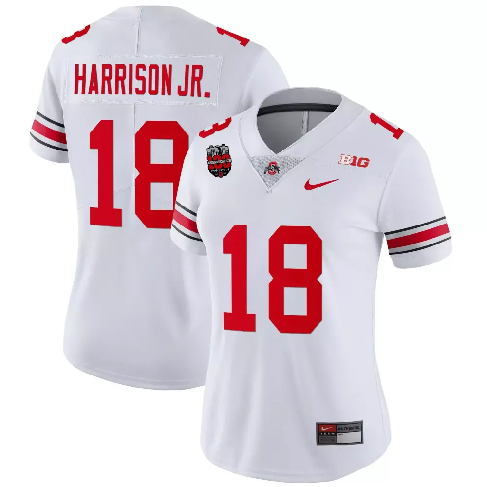 marvin harrison jr white mens ohio state buckeyes special vapor limited jersey all stitched