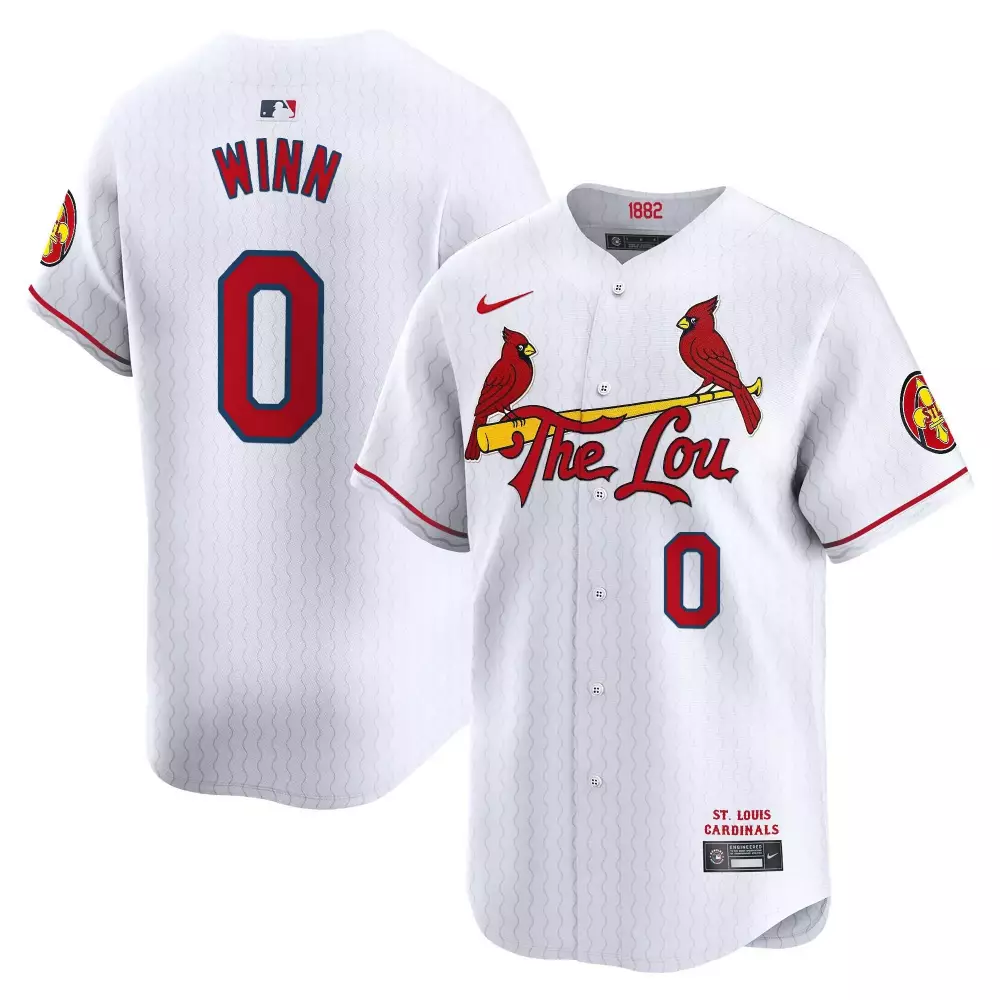 Masyn Winn White 2024 City Connect Jersey | Stitched Vapor Premier Limited Edition | Fan Gear for Men, Women & Youth