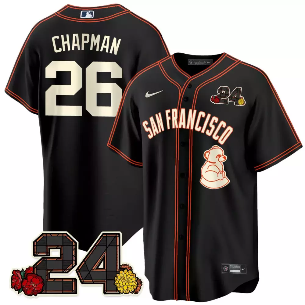 matt chapman black gold mens san francisco giants 2024 willie mays patch vapor premier limited jersey v6 all stitched