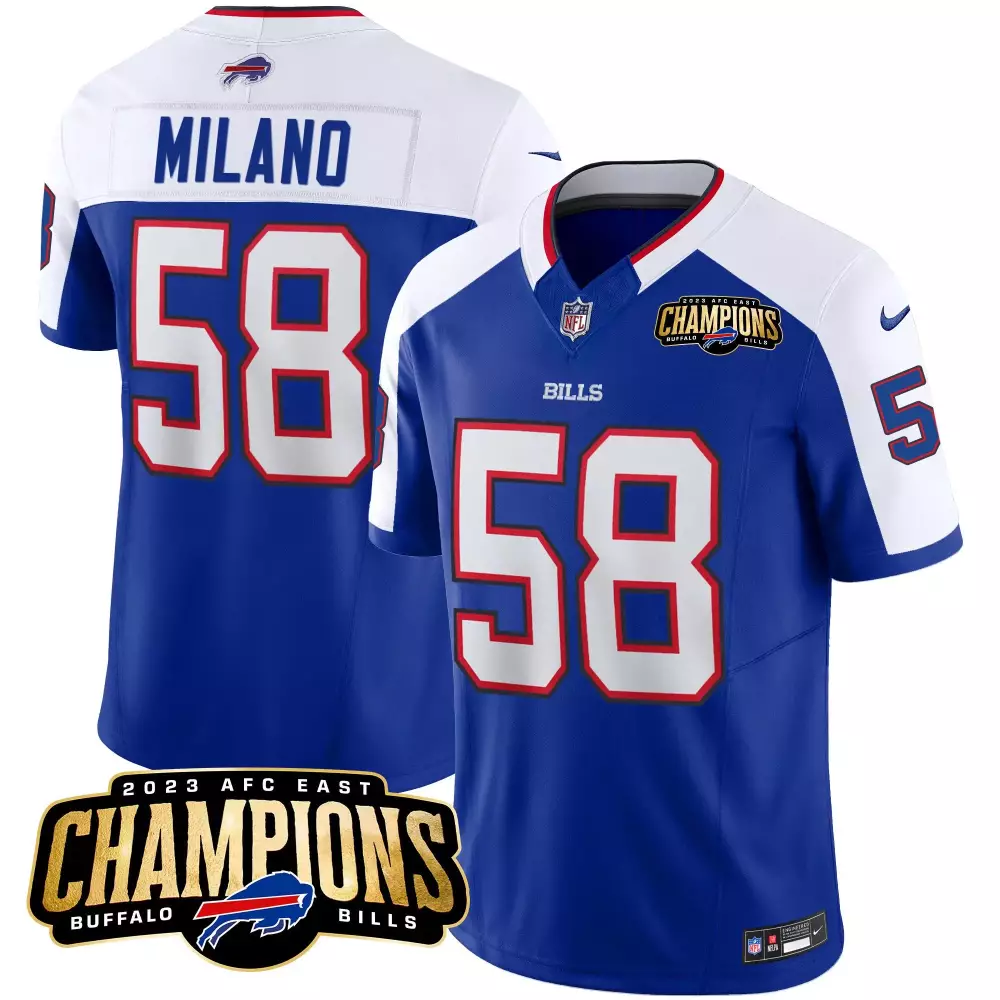 matt milano red womens buffalo bills 60th anniversary patch vapor limited jersey all stitched