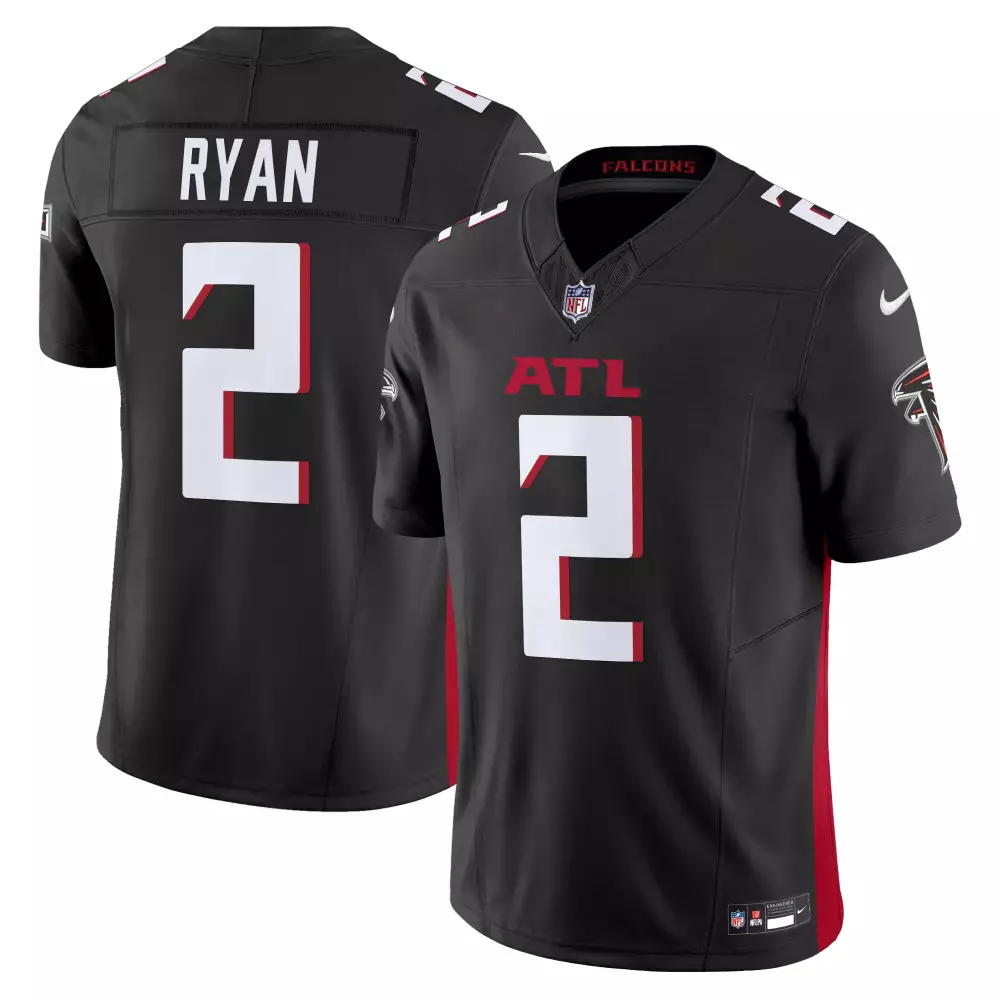 matt ryan black alternate mens atlanta falcons 2024 vapor limited jersey all stitched