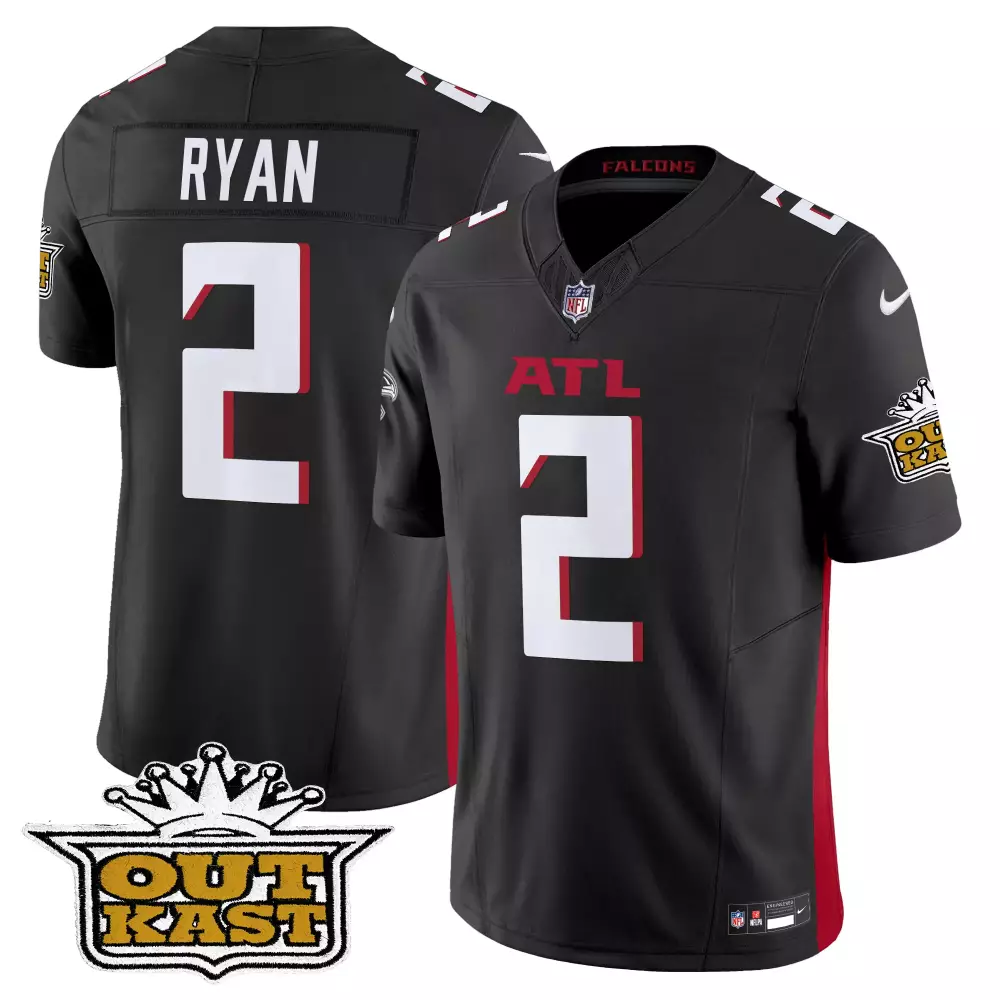 matt ryan black alternate mens atlanta falcons 2024 vapor limited jersey all stitched