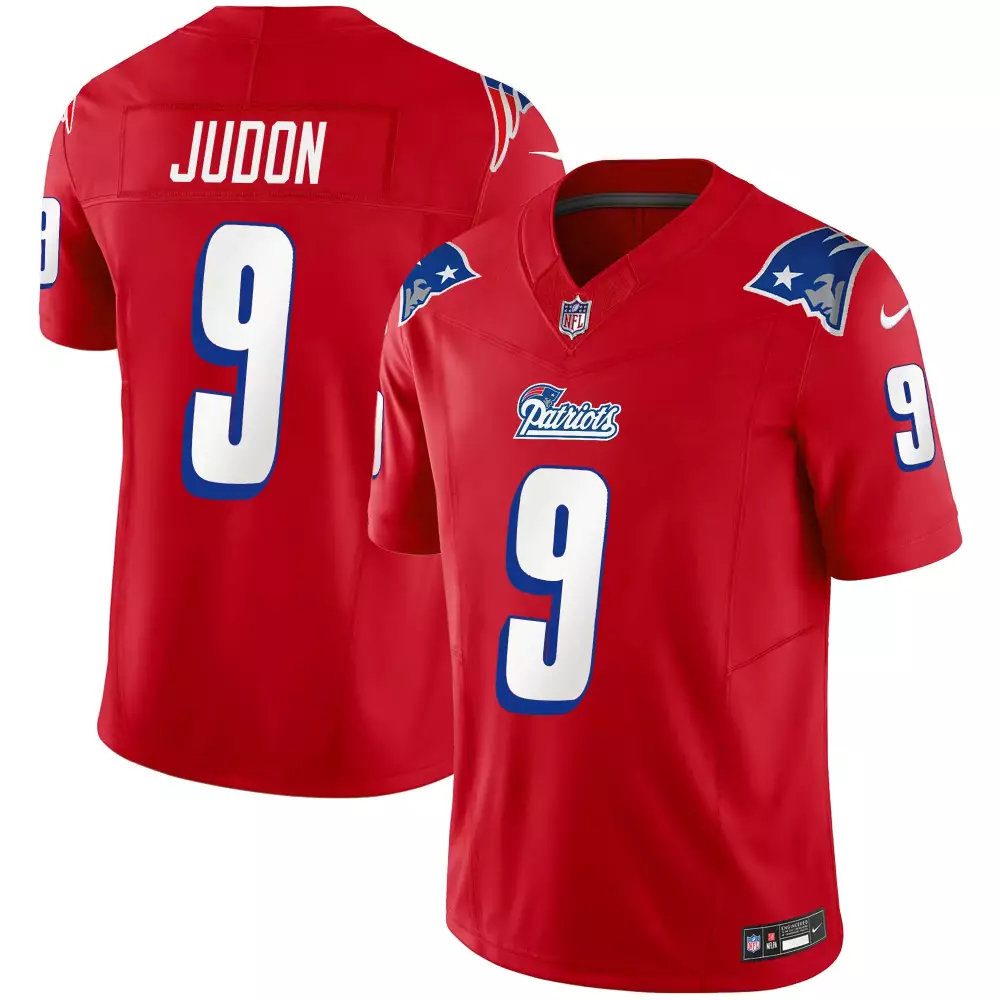matthew judon red mens new england patriots 1996 throwback limited vapor jersey all stitched
