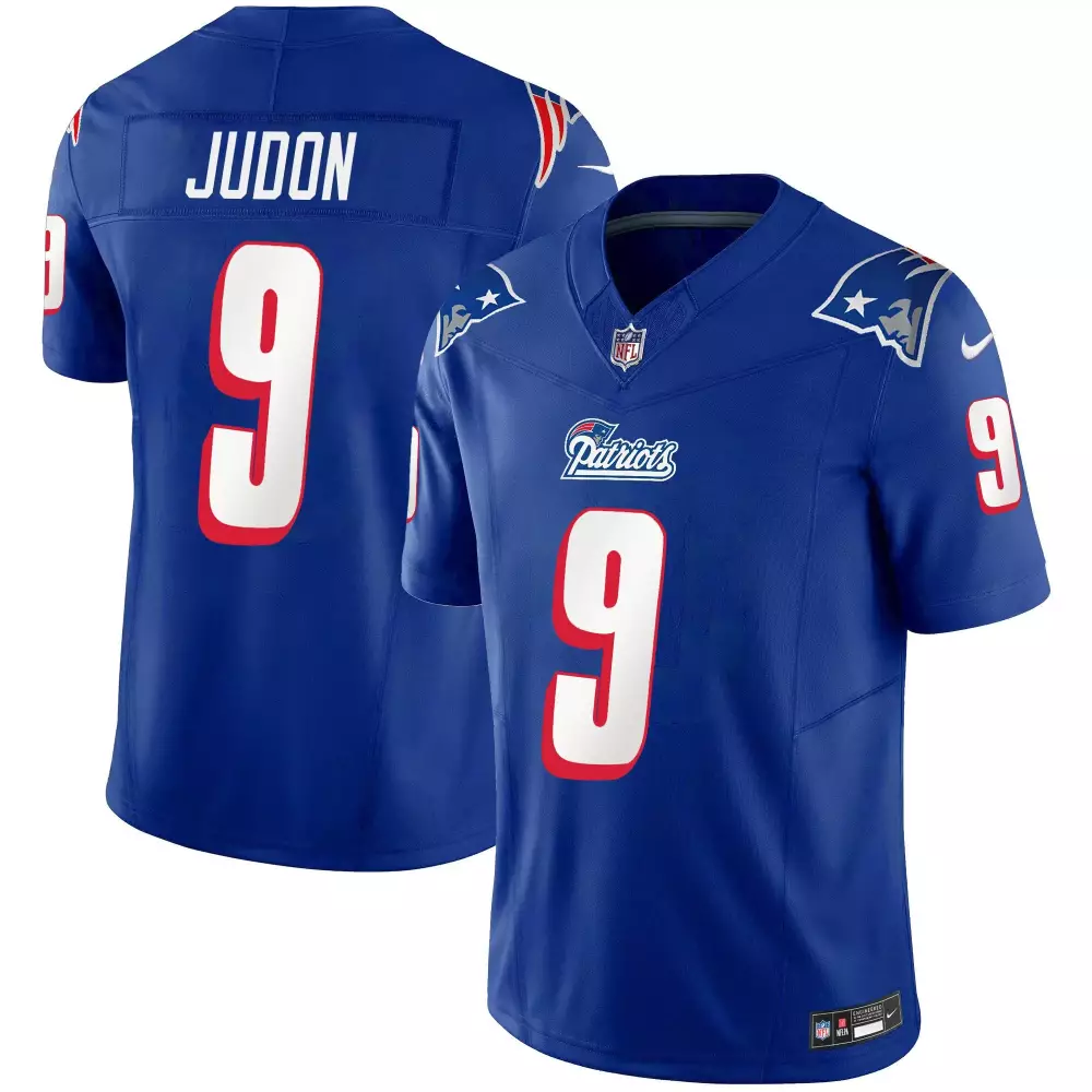 matthew judon royal youths new england patriots 1996 throwback limited vapor jersey all stitched