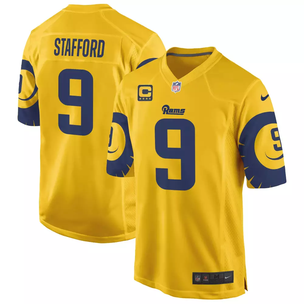 matthew stafford bone womens los angeles rams special vapor limited jersey all stitched