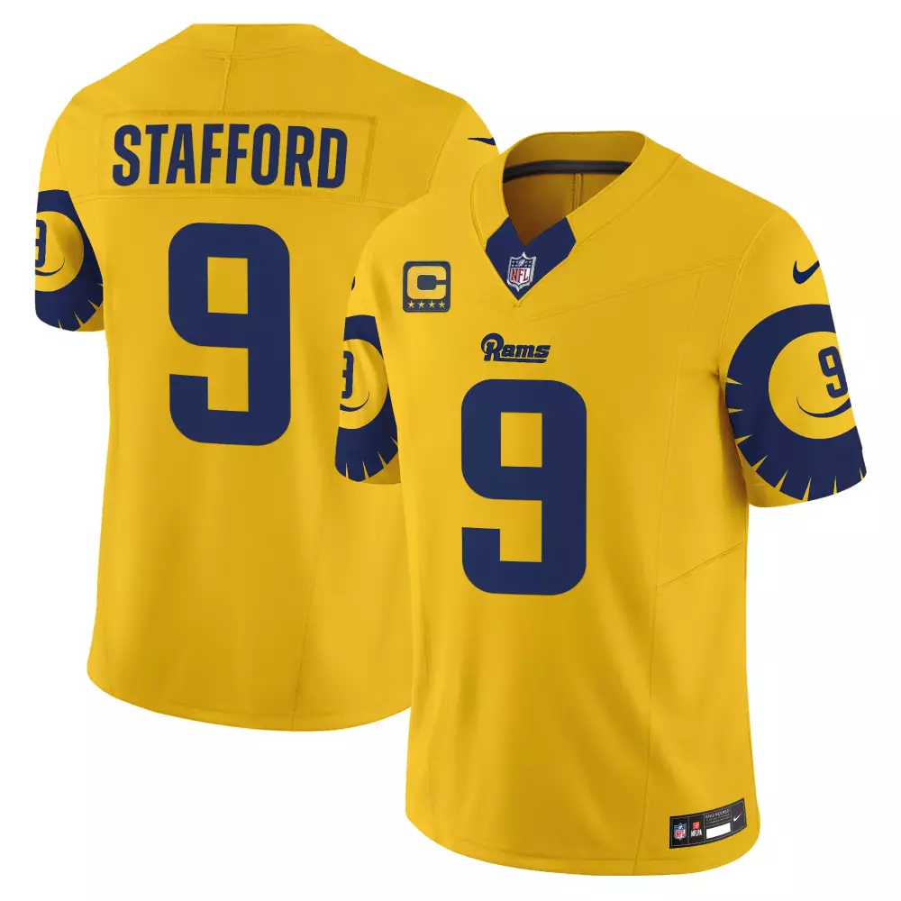matthew stafford bone womens los angeles rams special vapor limited jersey all stitched