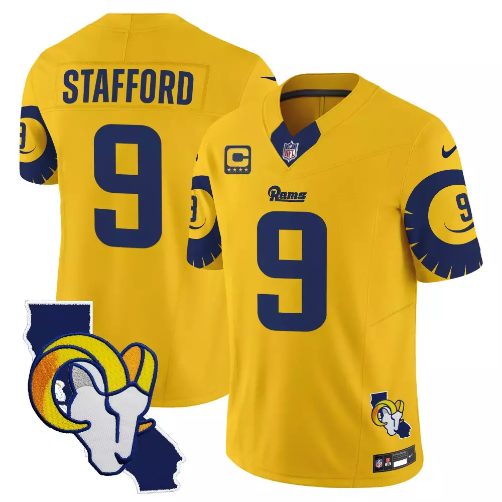 matthew stafford bone womens los angeles rams special vapor limited jersey all stitched