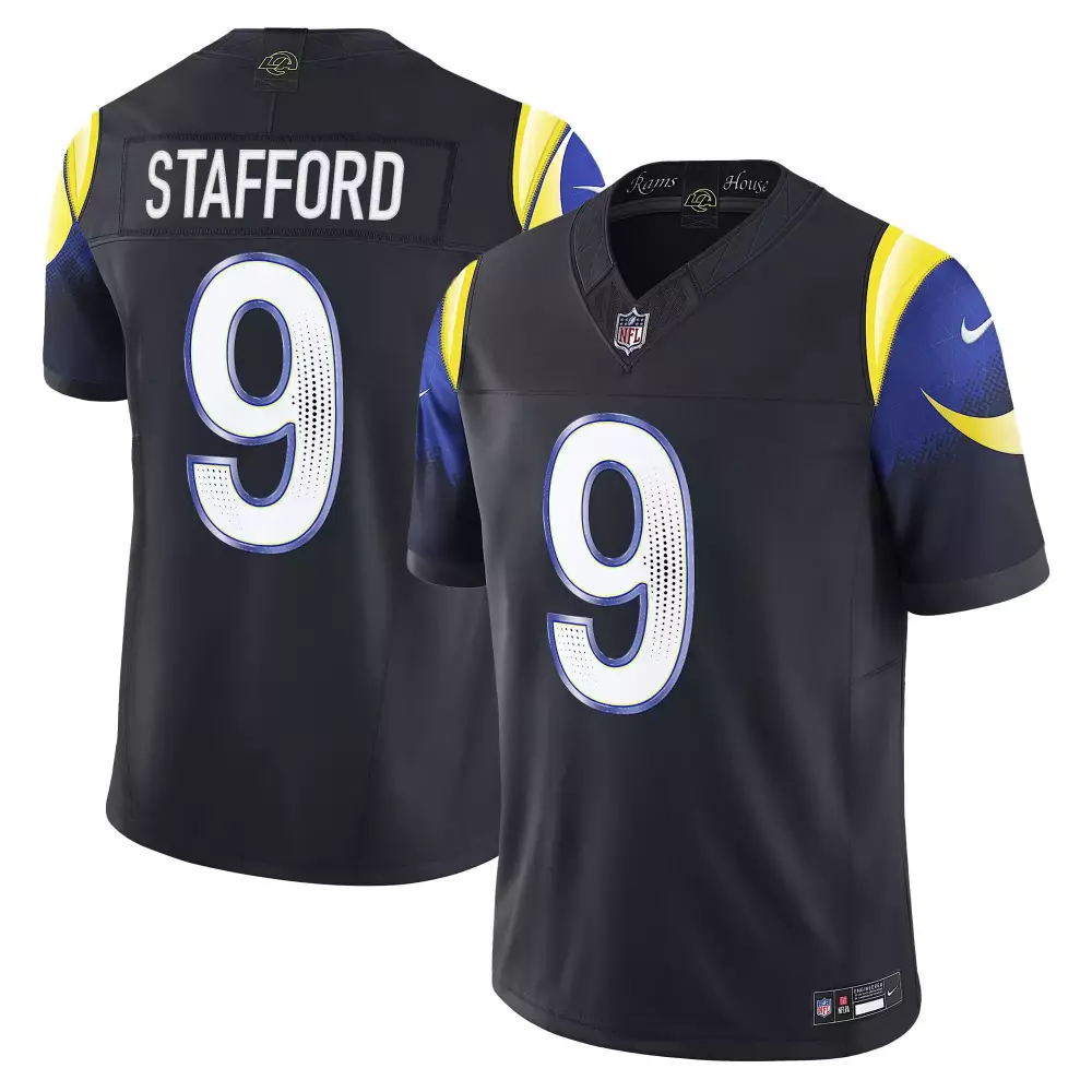 matthew stafford men los angeles rams 2024 salute to service vapor limited jersey arctic camo all stitched