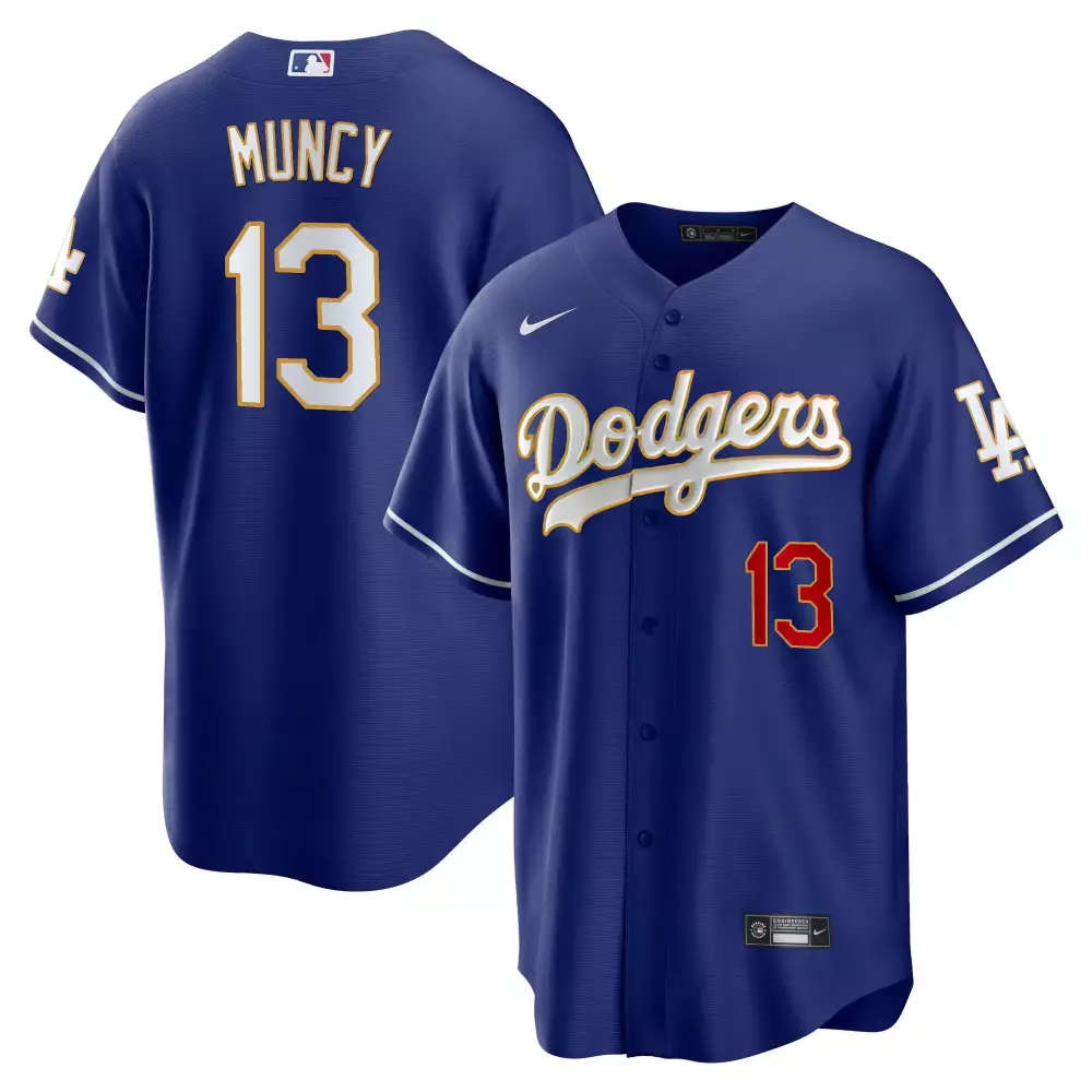 Max Muncy 2024 City Connect Vapor Premier Limited Jersey | White Stitched Fan Gear for Men, Women & Youth