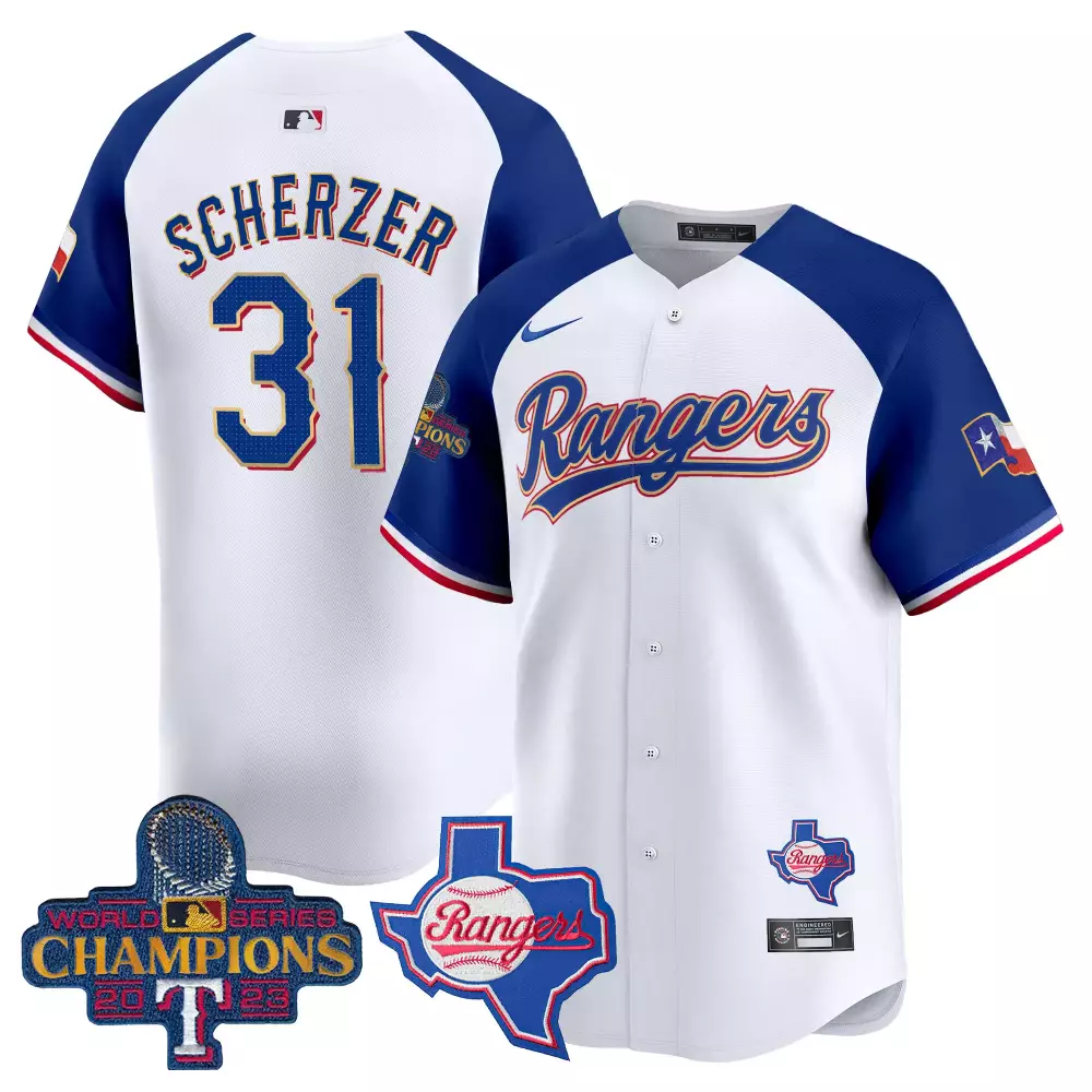 max scherzer royal womens texas rangers armed forces day vapor premier limited jersey all stitched