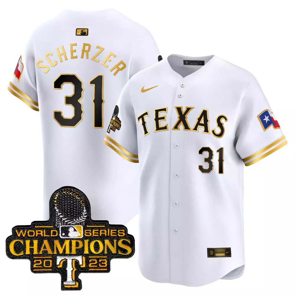 max scherzer white gold mens texas rangers throwback 1972 vapor premier limited jersey all stitched