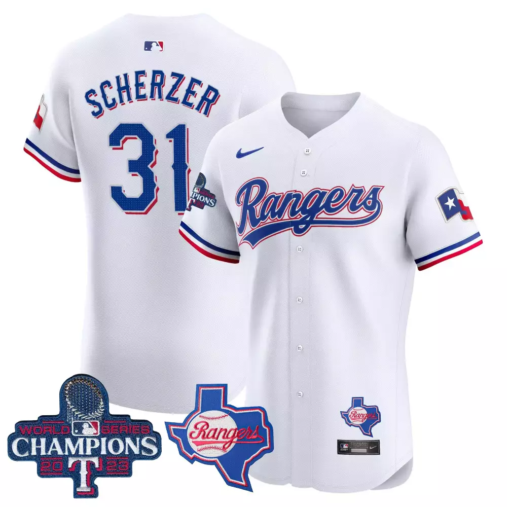 max scherzer white mens texas rangers throwback 1972 vapor premier limited jersey all stitched