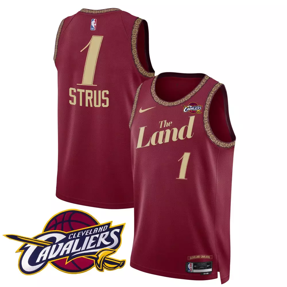 max strus 2324 city mens cleveland cavaliers swingman jersey v2 all stitched