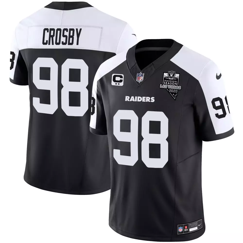 Maxx Crosby Las Vegas Raiders Alternate Vapor Limited Jersey | All Stitched | Fan Gear for Men, Women & Youth