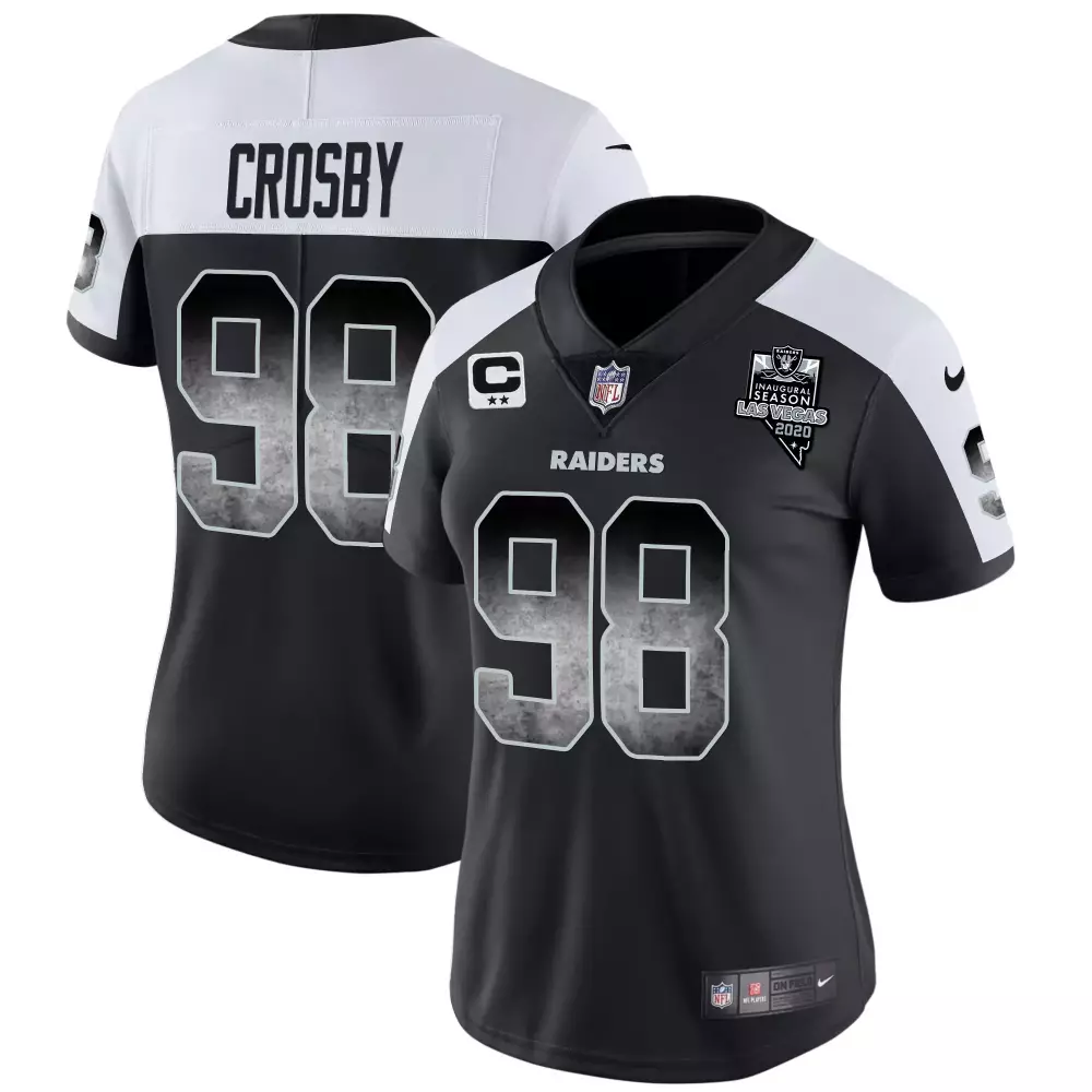 Maxx Crosby Las Vegas Raiders Alternate Vapor Limited Jersey | All Stitched | Fan Gear for Men, Women & Youth