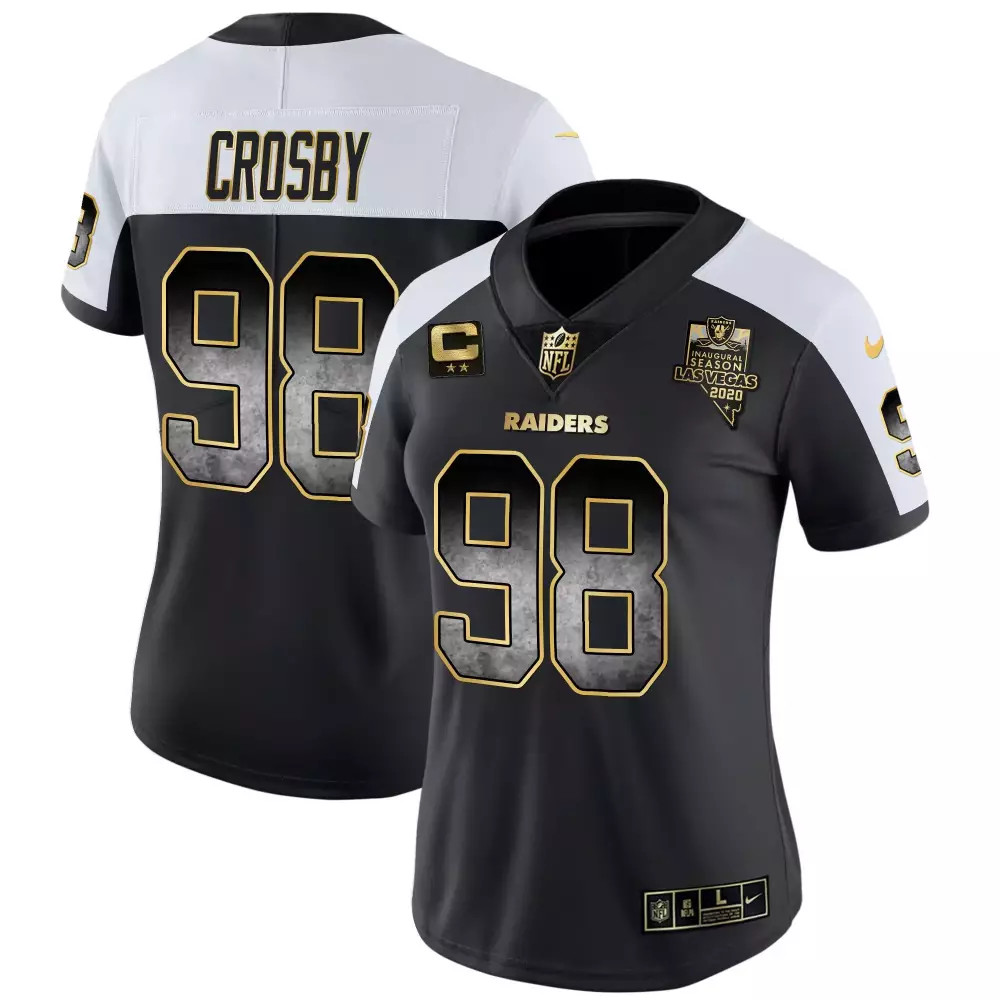 Maxx Crosby Las Vegas Raiders Alternate Vapor Limited Jersey | All Stitched | Fan Gear for Men, Women & Youth