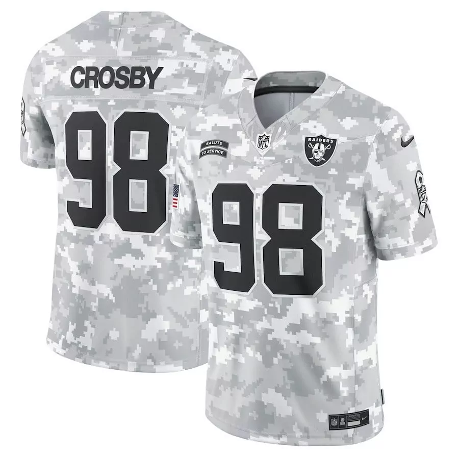 maxx crosby inverted womens las vegas raiders nevada home patch vapor jersey all stitched