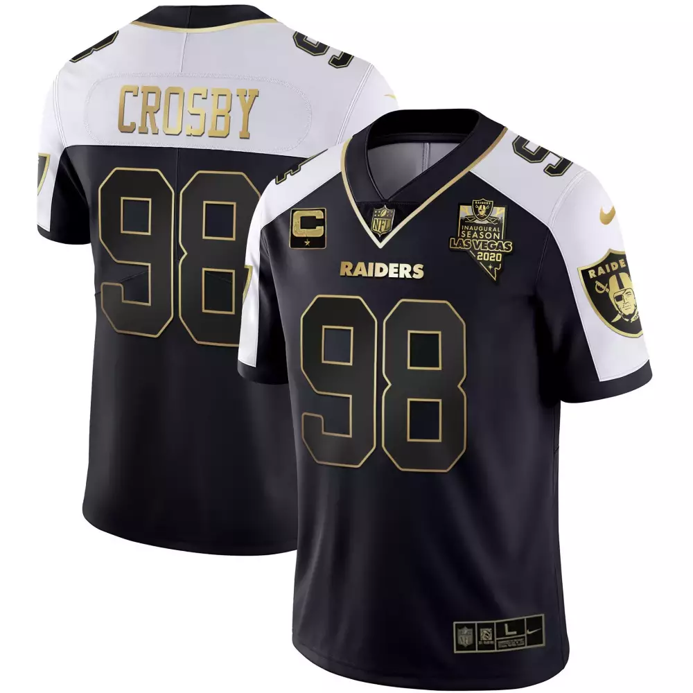 maxx crosby inverted womens las vegas raiders nevada home patch vapor jersey all stitched