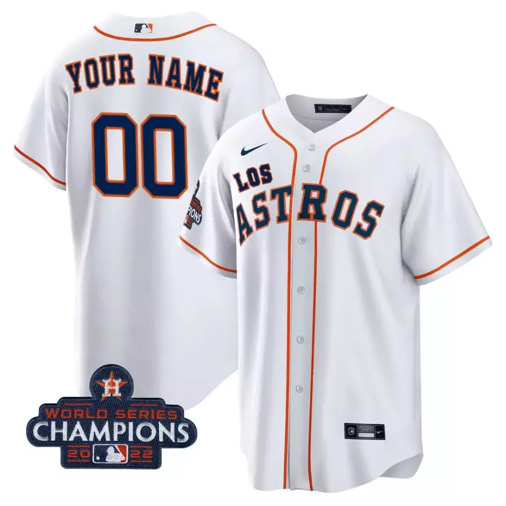 men white houston astros colt baseball throwback custom jersey all stitched