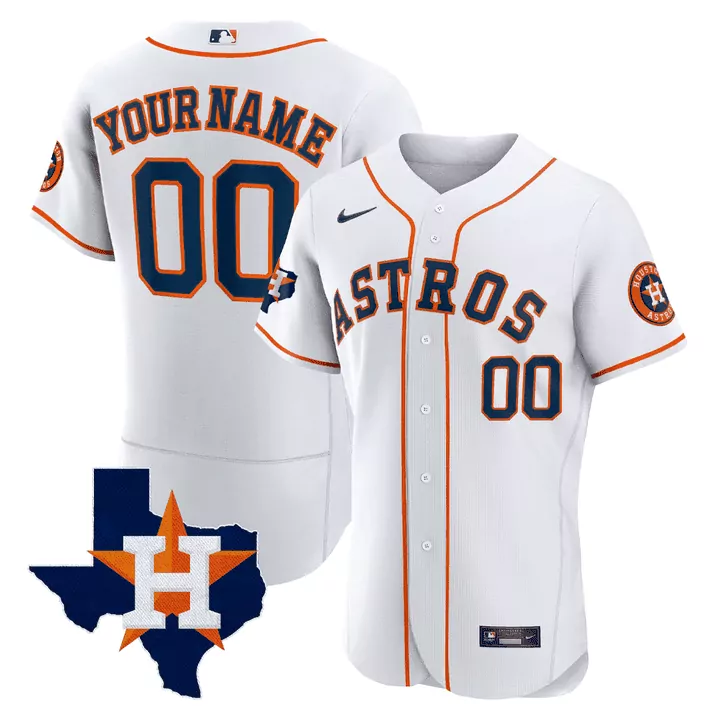 men white houston astros colt baseball throwback custom jersey all stitched