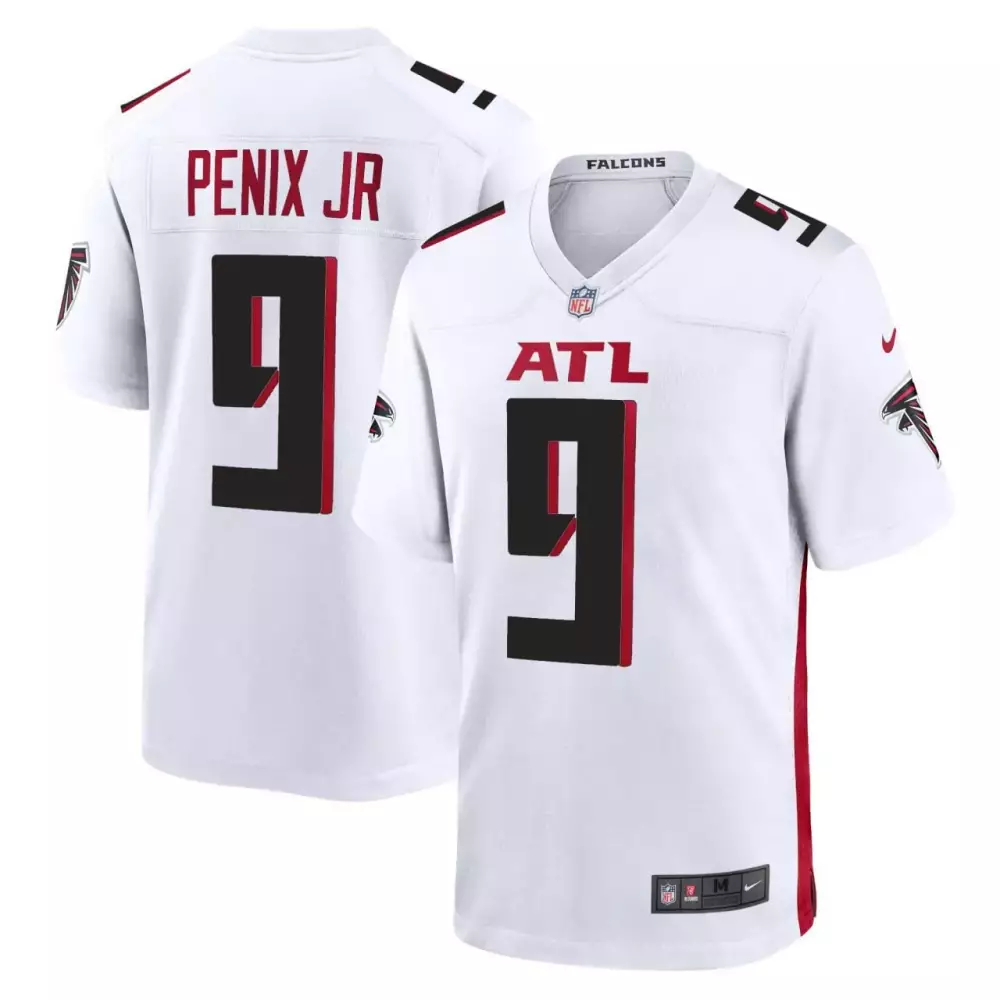 men white michael penix jr atlanta falcons jersey all stitched