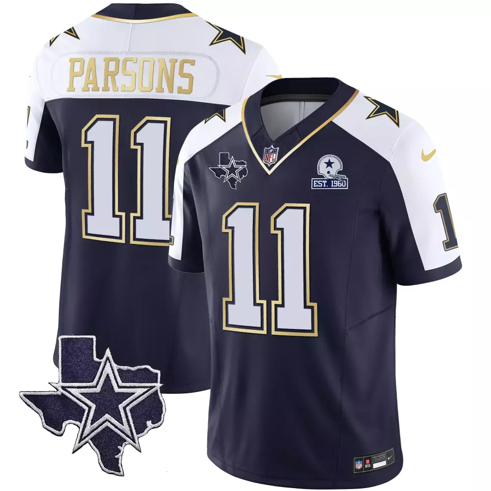 Micah Parsons Dallas Cowboys Vapor Gold Jersey | All Stitched Fan Gear | For Men, Women & Youth