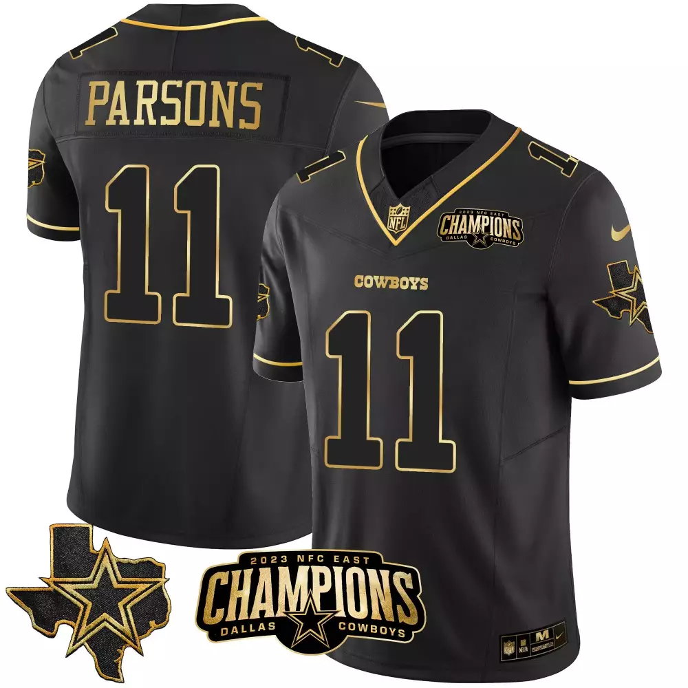 Micah Parsons Dallas Cowboys 2023 Men's All Stitched Vapor Jersey | White Navy | Limited Edition Fan Gear for Game Day | For Men, Women & Youth