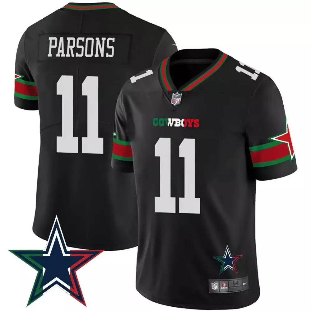 Micah Parsons Dallas Cowboys Black Limited Men's Jersey | Arch Smoke Vapor | Fan Gear for Men, Women & Youth