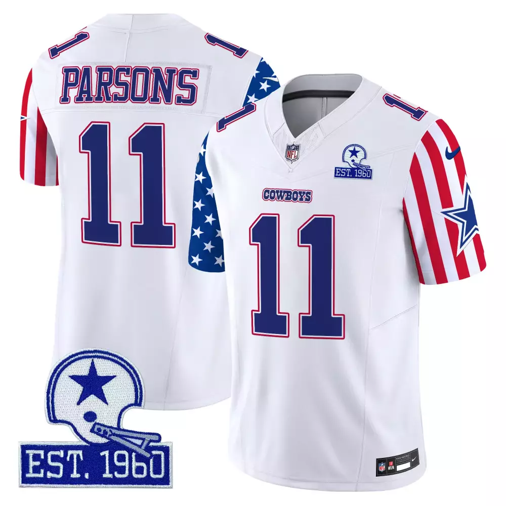 Micah Parsons Dallas Cowboys American Style Vapor Limited Jersey | Stitched Fan Gear | For Men, Women & Youth