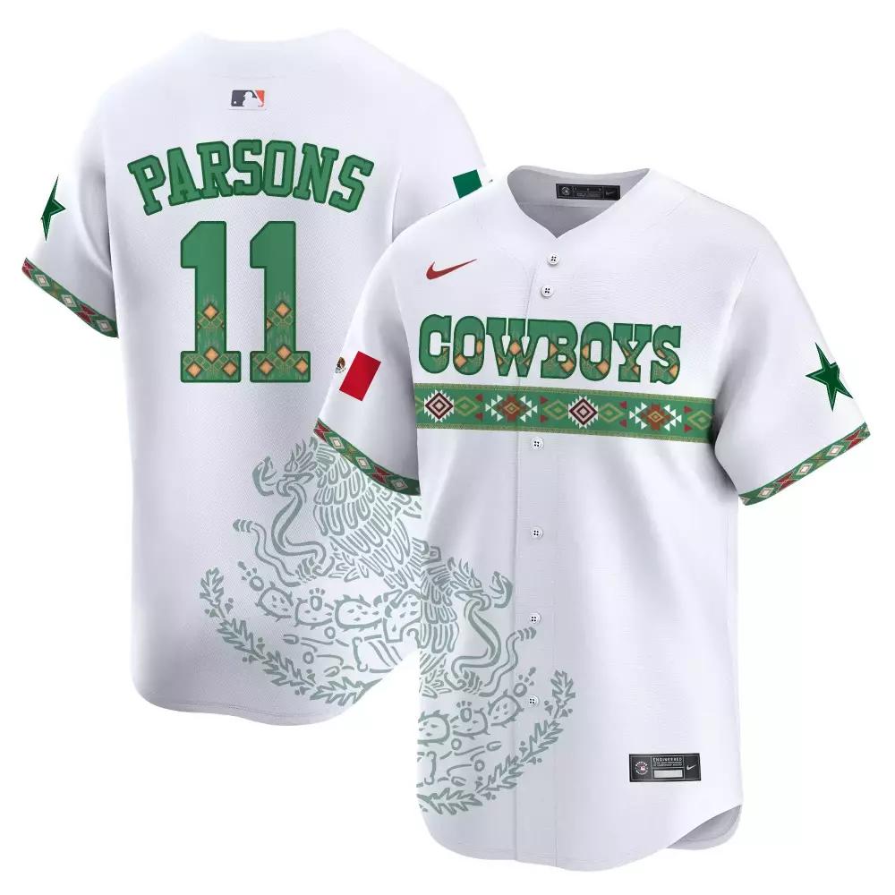 Micah Parsons Dallas Cowboys Mexico Vapor Limited Jersey | All Stitched Fan Gear | For Men, Women & Youth
