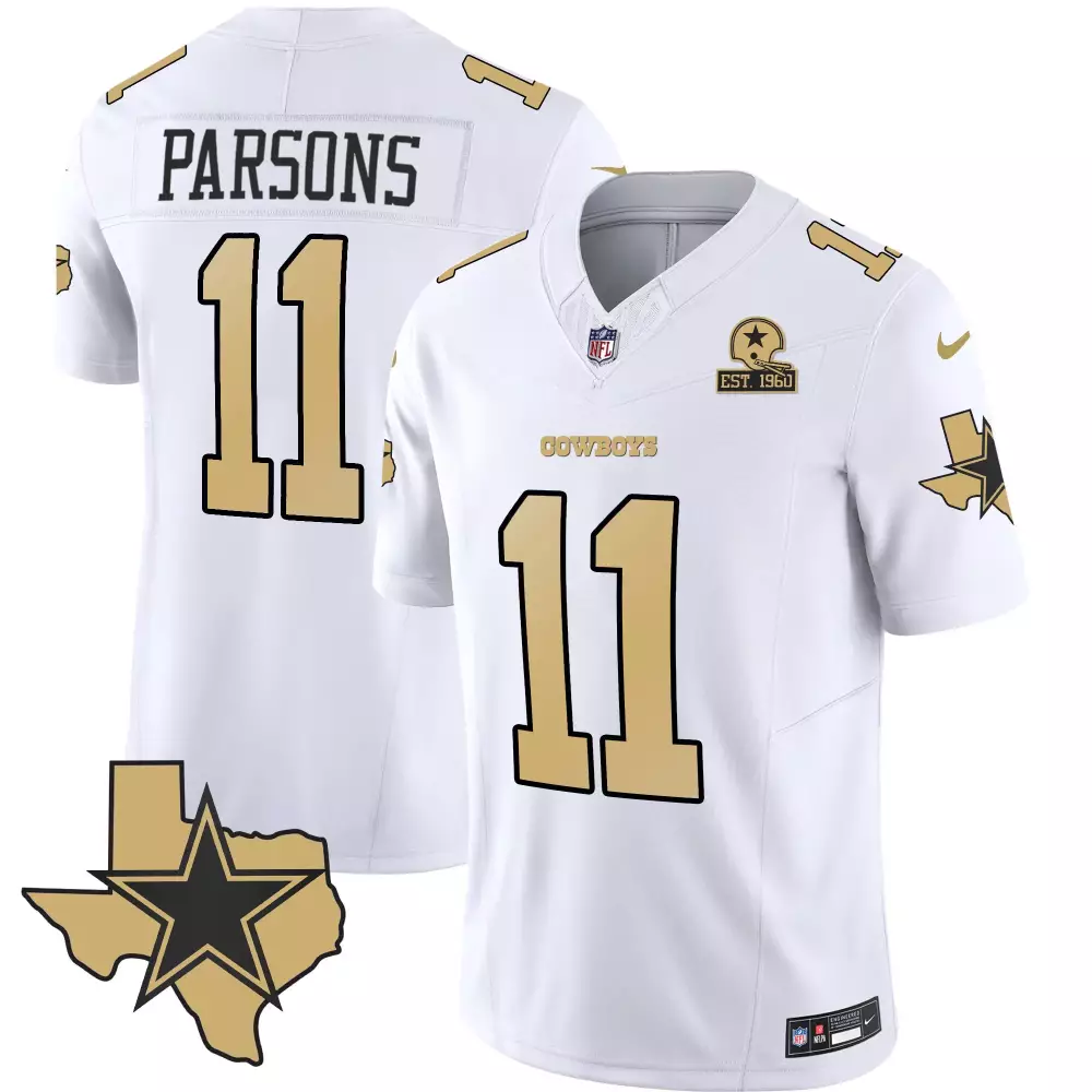 Micah Parsons Dallas Cowboys Silver Jersey | Youth Replica Fan Gear | Perfect for Young Fans | For Men, Women & Youth