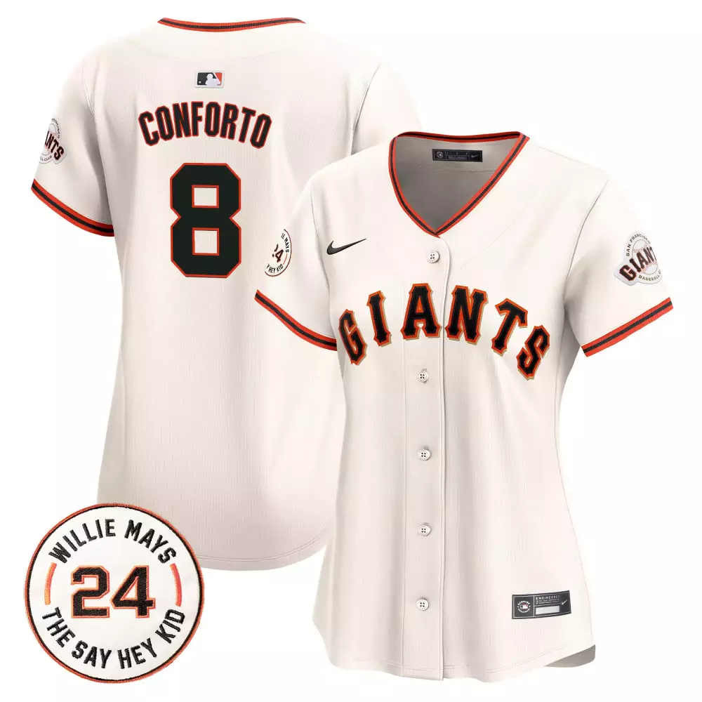 michael conforto cream mens san francisco giants mexico cool base limited jersey all stitched