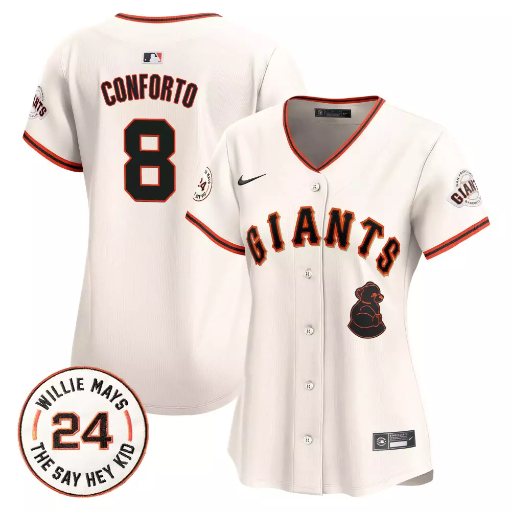 michael conforto cream mens san francisco giants mexico cool base limited jersey all stitched
