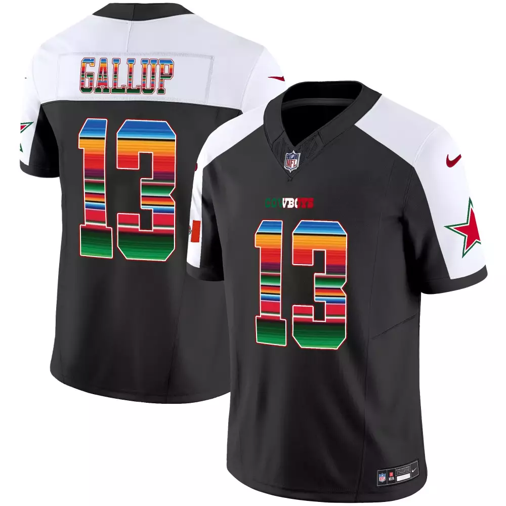 Michael Gallup Alternate Men's Dallas Cowboys Dallas City Patch Jersey | Stitched Vapor | Limited Edition | For Men, Women & Youth