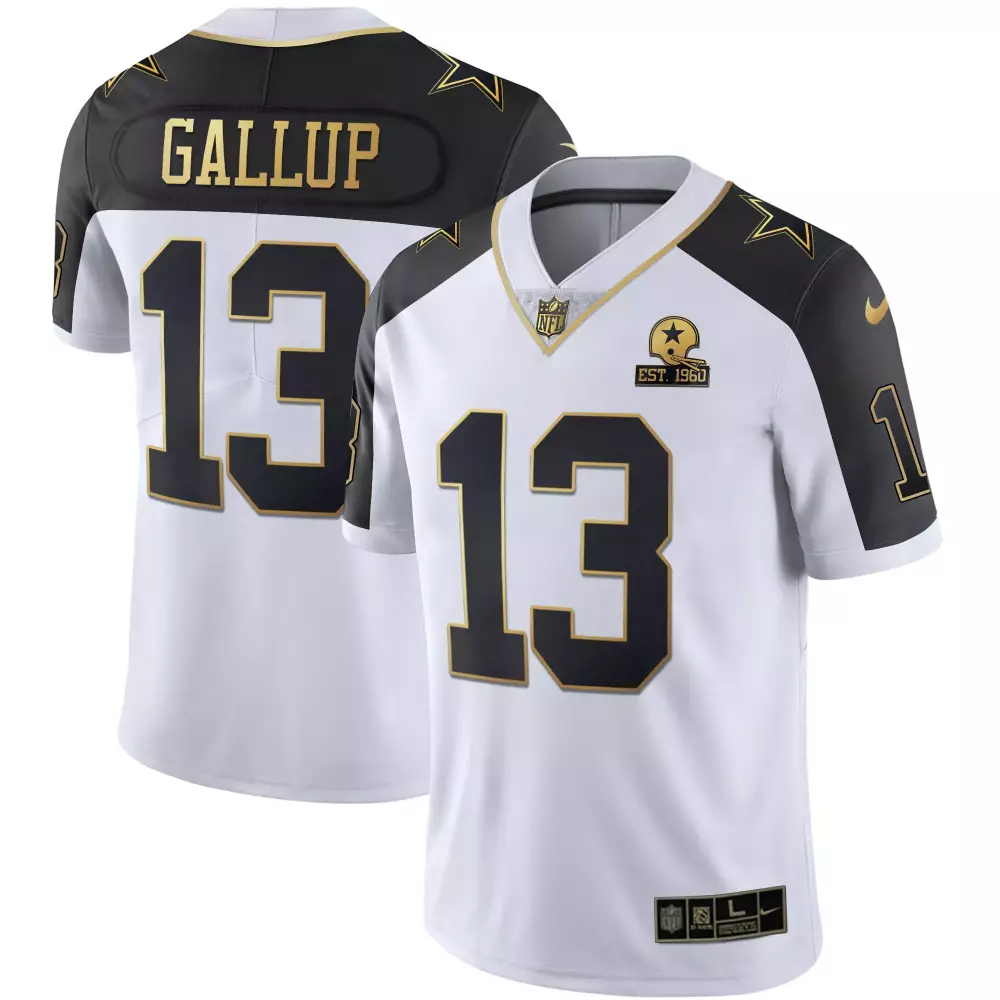 Michael Gallup Dallas Cowboys Black Inverted Vapor Jersey | Limited Edition Fan Gear | For Men, Women & Youth