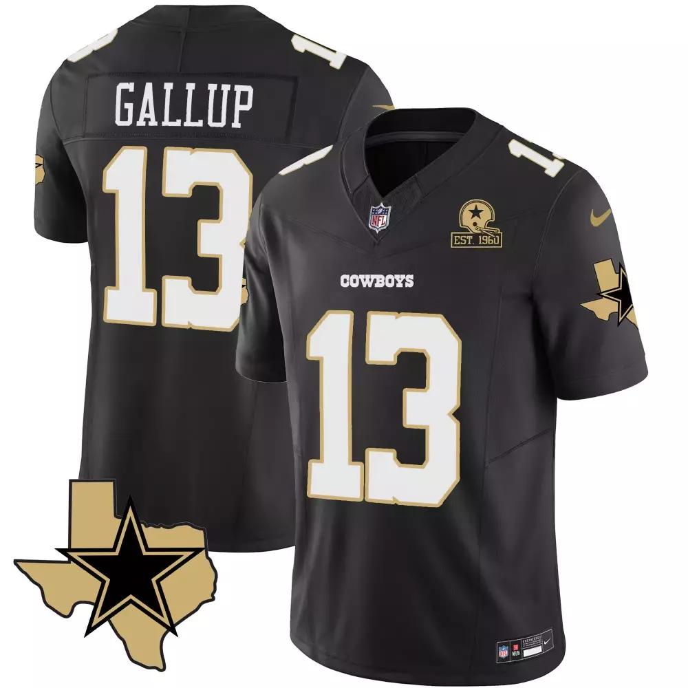 Michael Gallup Dallas Cowboys Men's Black Special Limited Jersey | Stitched Style | Fan Gear for Men