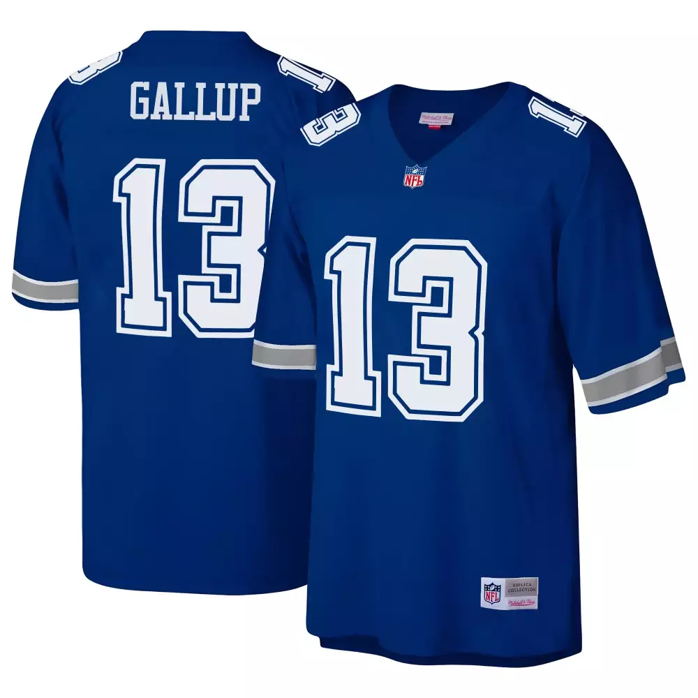 Michael Gallup Big Tall Royal Jersey | Dallas Cowboys 1996 Edition | Stitched Fan Gear for Men
