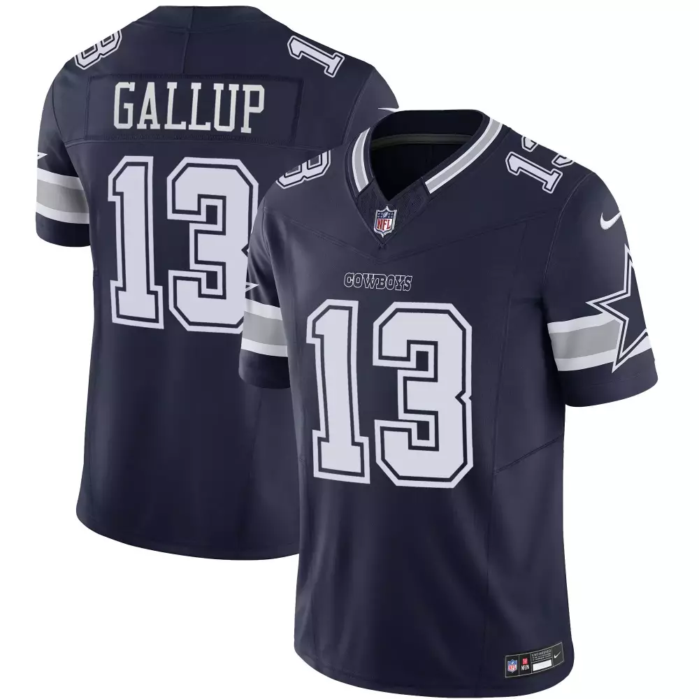 Michael Gallup Navy Dallas Cowboys Vapor Limited Jersey | All Stitched Fan Gear for Men, Women & Youth