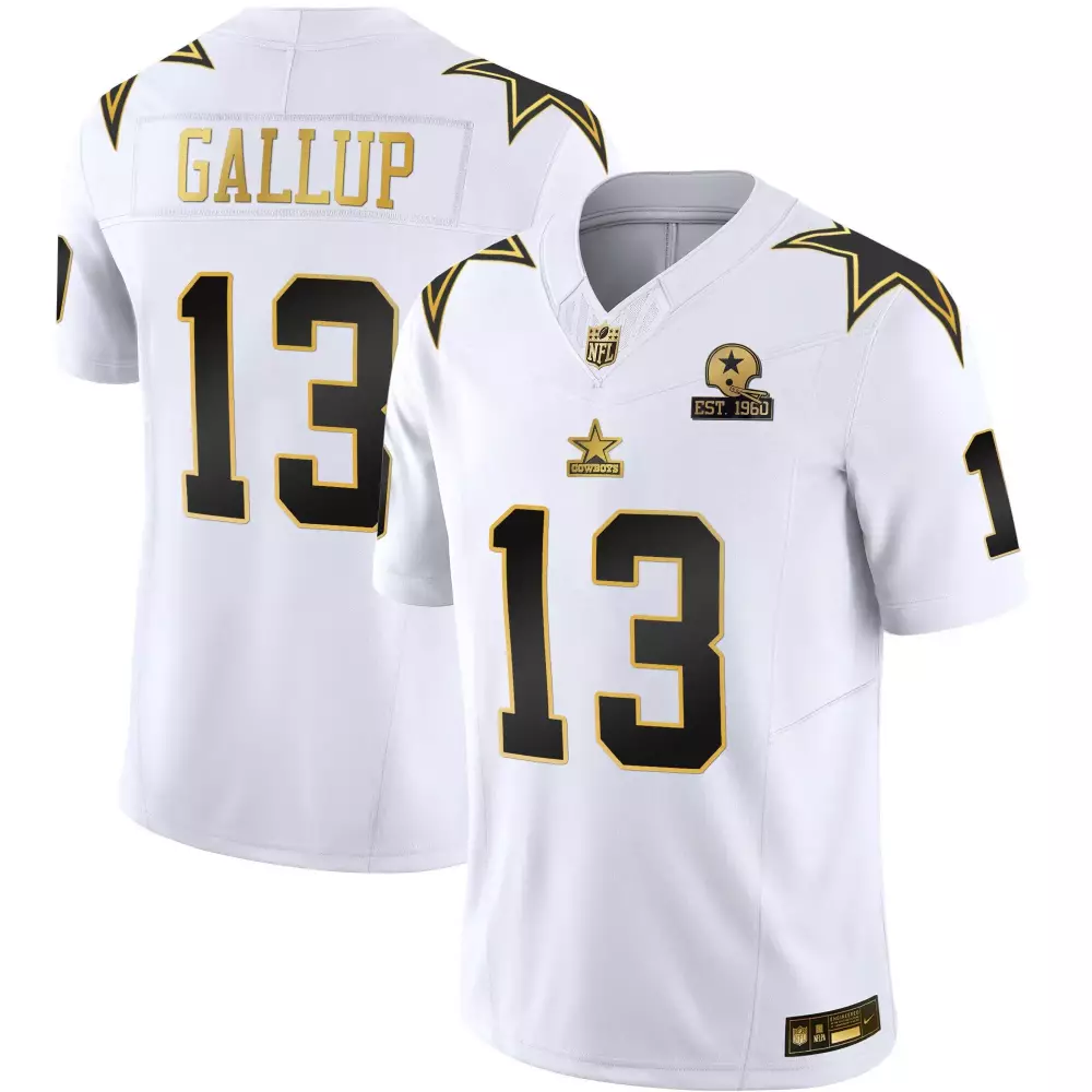 Michael Gallup Dallas Cowboys Throwback Limited Vapor Jersey | Stitched Fan Gear for Game Day | Perfect Gift Idea | For Men, Women & Youth